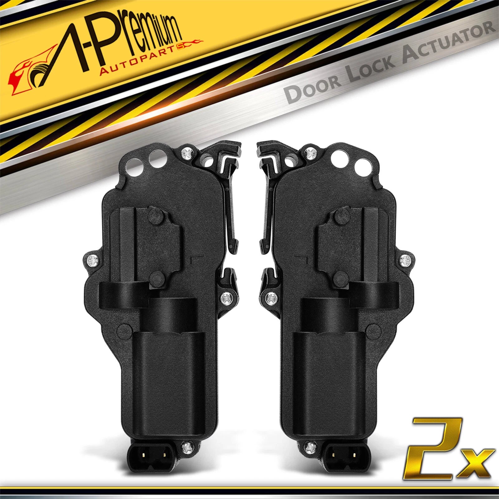 2X Door Lock Actuator for Ford F-250 Super Duty (2004–2013)