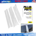 Stainless Steel Door Window Pillar Post Trim Cover for Honda CR-V (2007–2011)