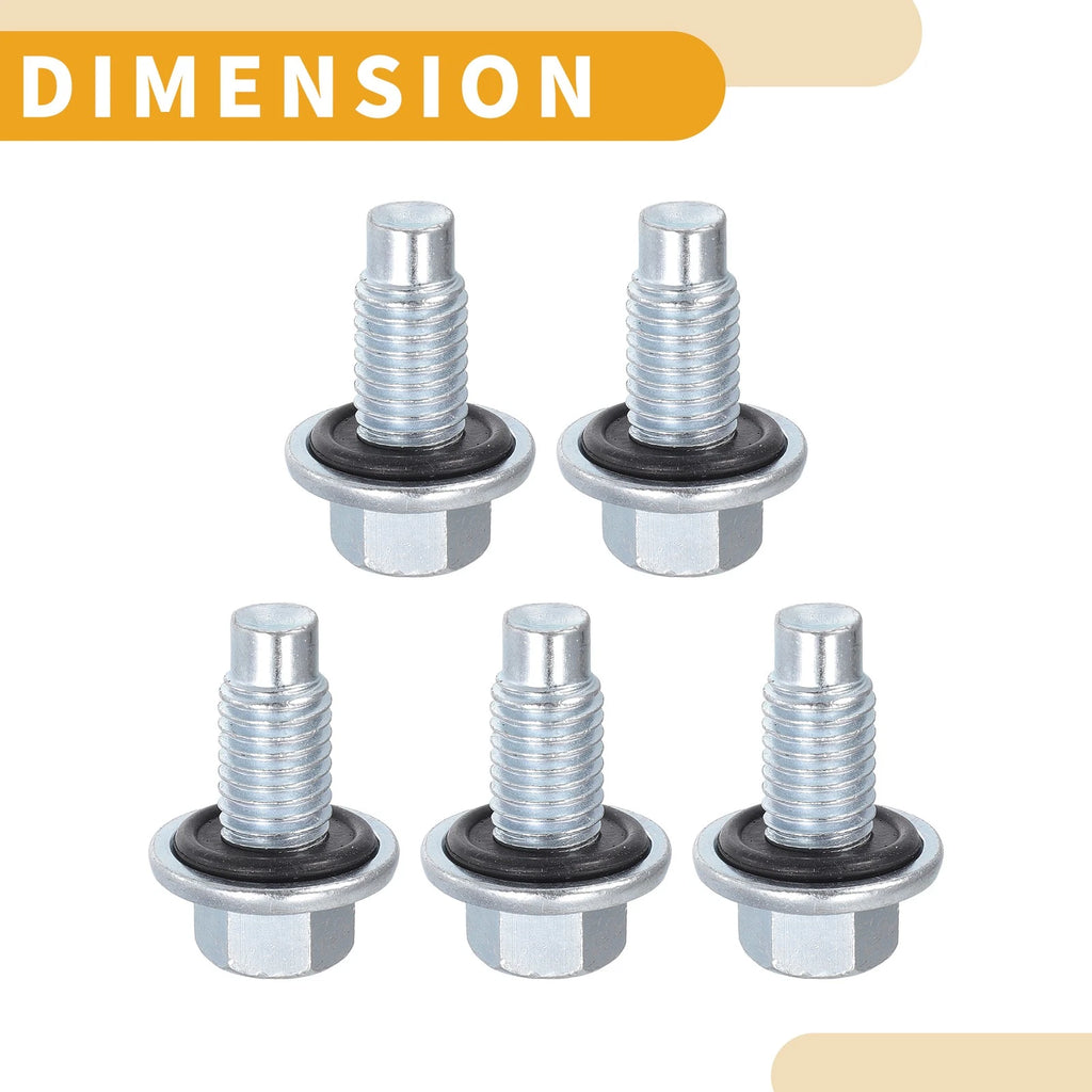 5 Pcs Oil Drain Plug Pan Thread Repair No.11519933 for Buick 