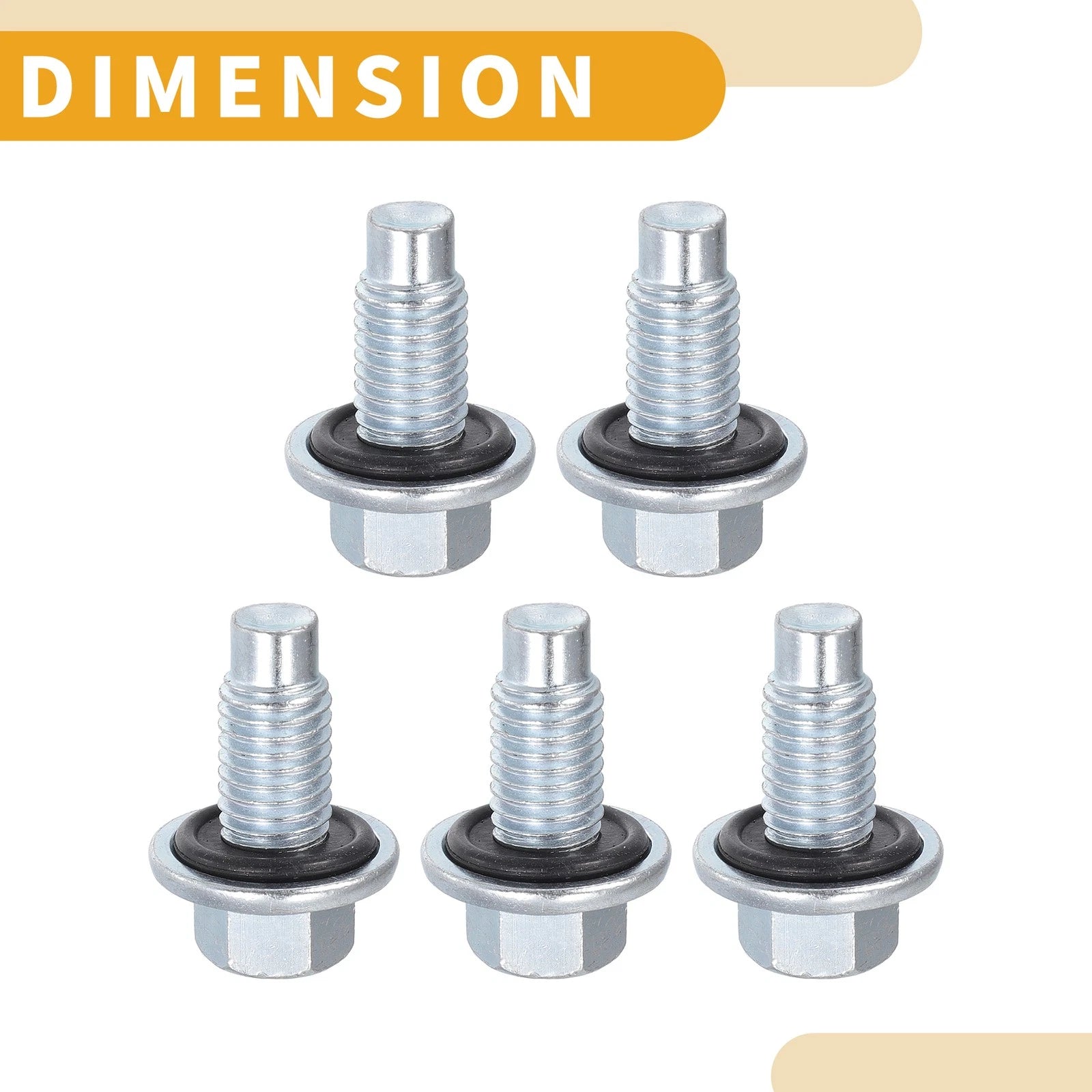 5 Pcs Oil Drain Plug Pan Thread Repair No.11519933 for Buick 