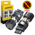 2PC LED 2200K Turn Signal Lights 3157 Amber for Chevy Silverado 1500 (1999–2013)