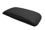 Leather Console Lid Armrest Cover for Honda Element (2007–2011) Red Stitch