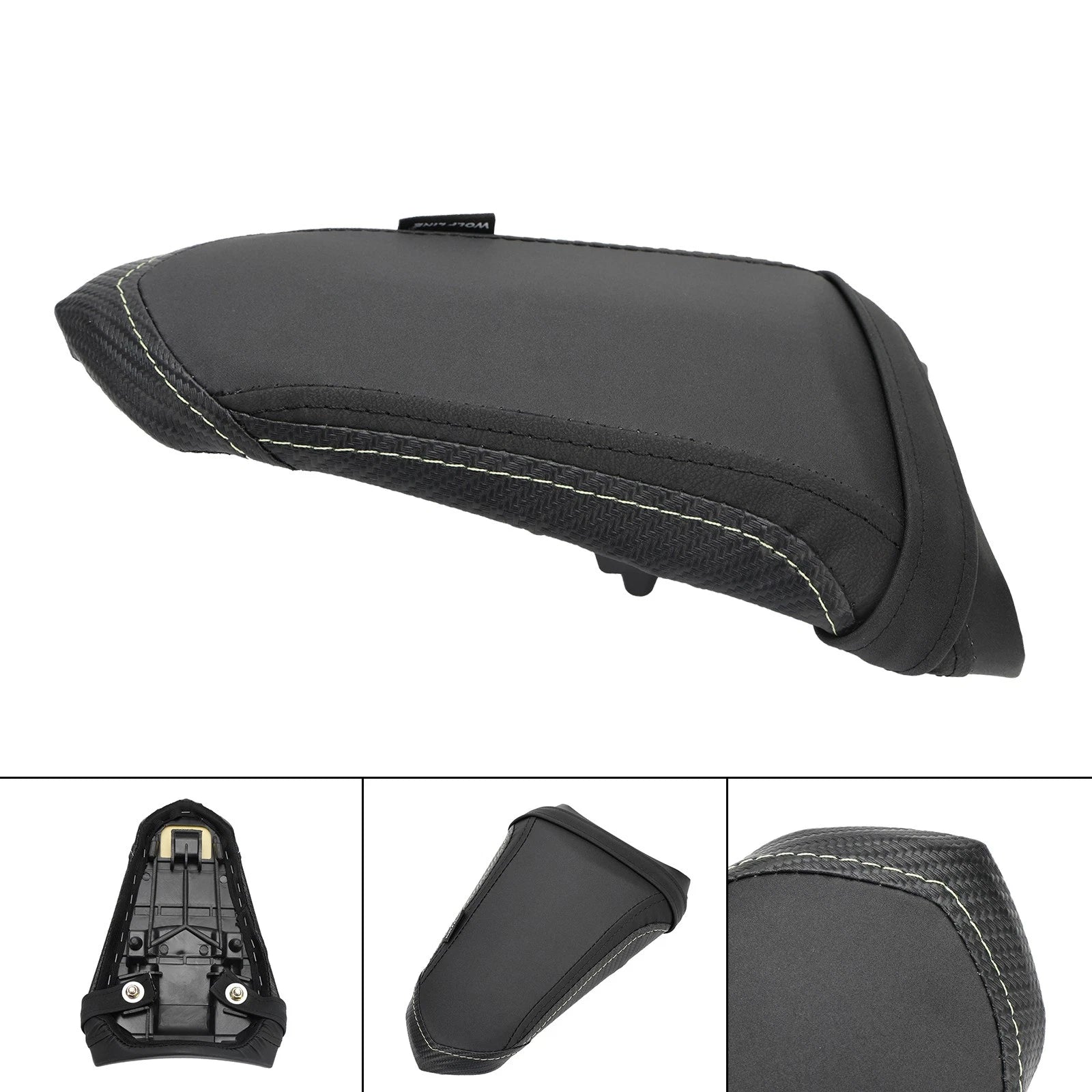 Rear Passenger Seat Pillion for Yamaha YZF-R7 (2021–2022), R1 (2015–2022)