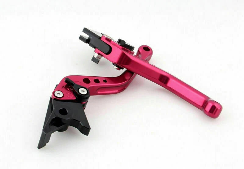Short Brake Clutch Levers for Ducati Hypermotard 1100/SP (2007–2012) Red T9