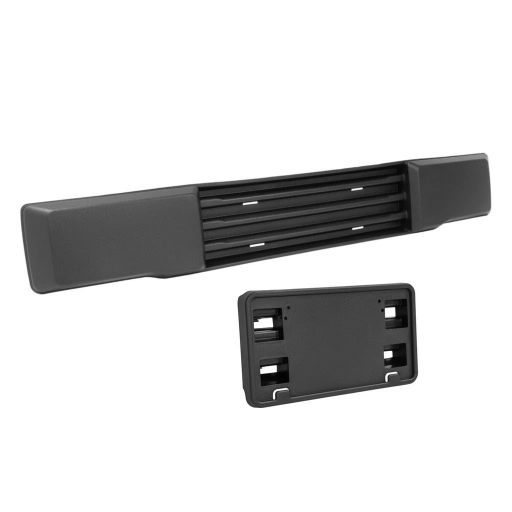 Front Bumper Trim Lower Cover & License Plate Panel for Ford F150 (2015–2017)