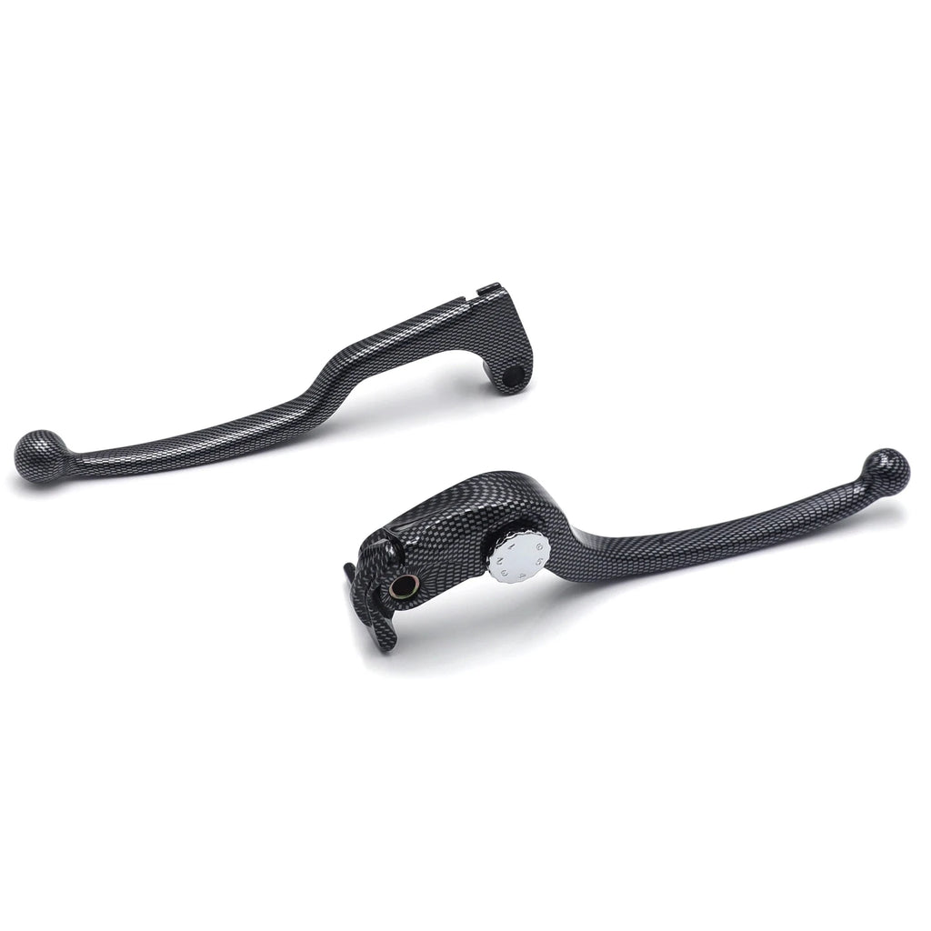 Brake and Clutch Hand Lever Carbon Replacement Set for Suzuki GSXR600/750 (2004–2005)