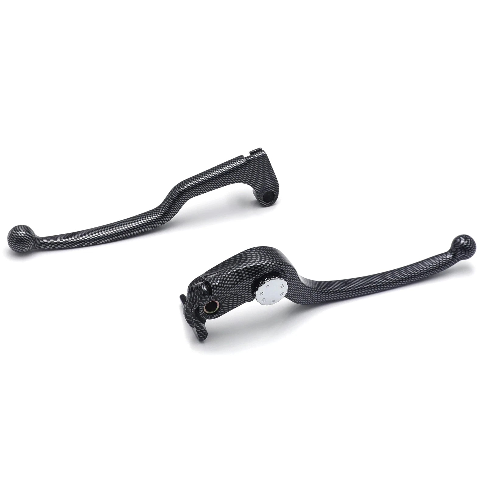 Brake and Clutch Hand Lever Carbon Replacement Set for Suzuki GSXR600/750 (2004–2005)