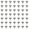 50 Pcs Pillar Trim Clip Set for Toyota (Compatible with 9046710161, 94858299)