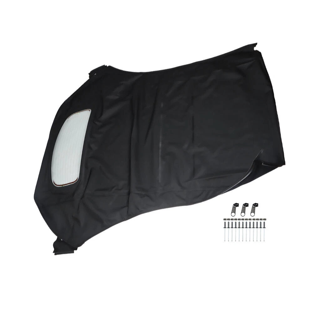 Soft Top for Volkswagen Beetle (2003–2010) Black with DOT Approved Window