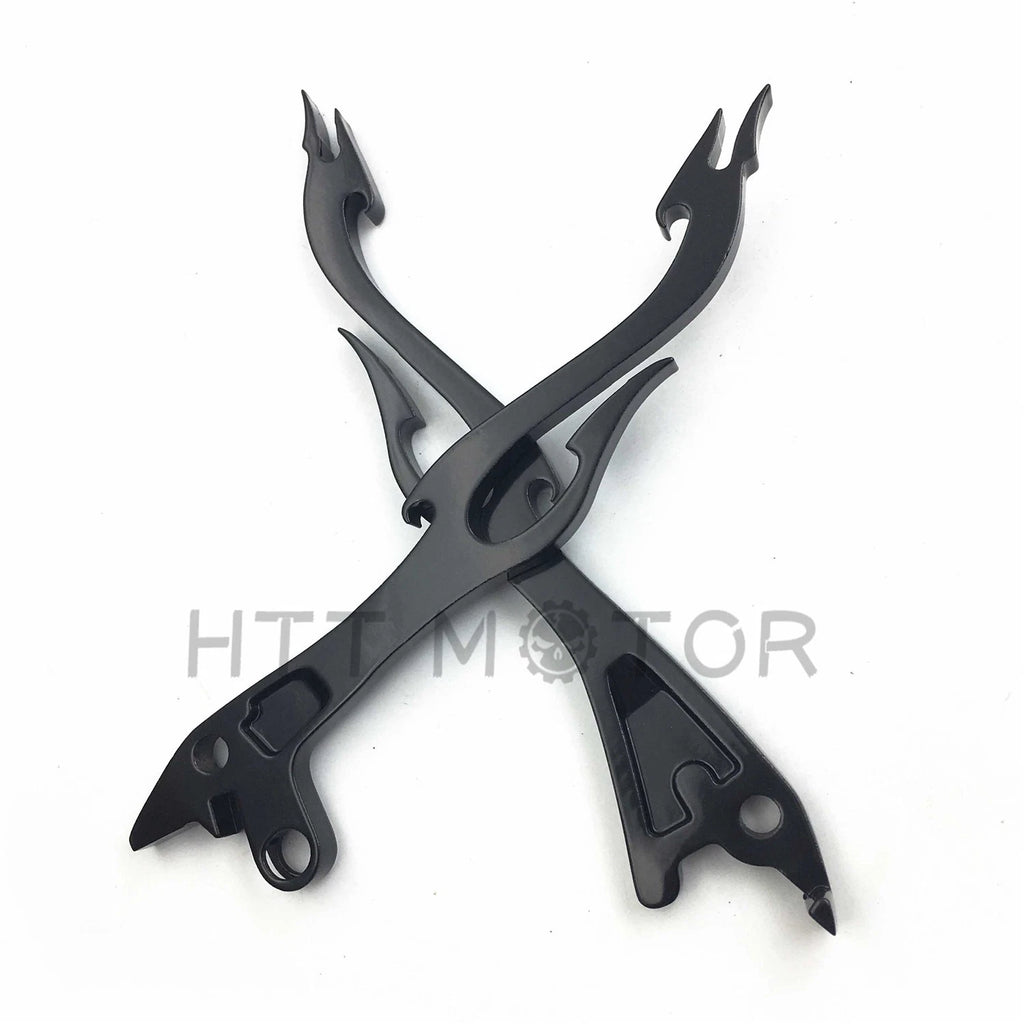 Custom Brake Clutch Flame Lever Set for Suzuki Boulevard S50 C90 Intruder 800 (2005–2023)