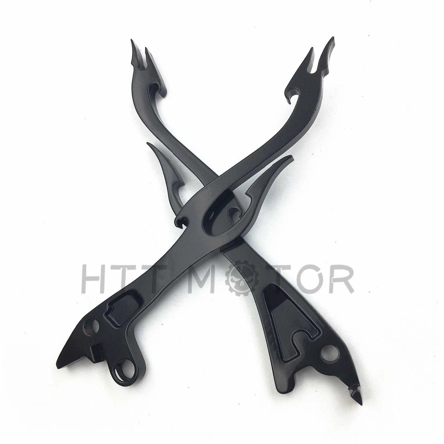 Custom Brake Clutch Flame Lever Set for Suzuki Boulevard S50 C90 Intruder 800 (2005–2023)