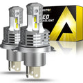 AUXITO H4 9003 LED Headlight Bulbs Kit for Hi/Low Beams (6500K, 24000LM)