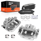 Pair Front Brake Calipers & Pads for Suzuki Equator (2009–2012)