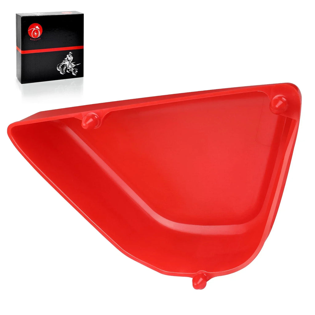 Left Side Cover Red for Honda Z50 Z50A Mini Trail (1972–1978)