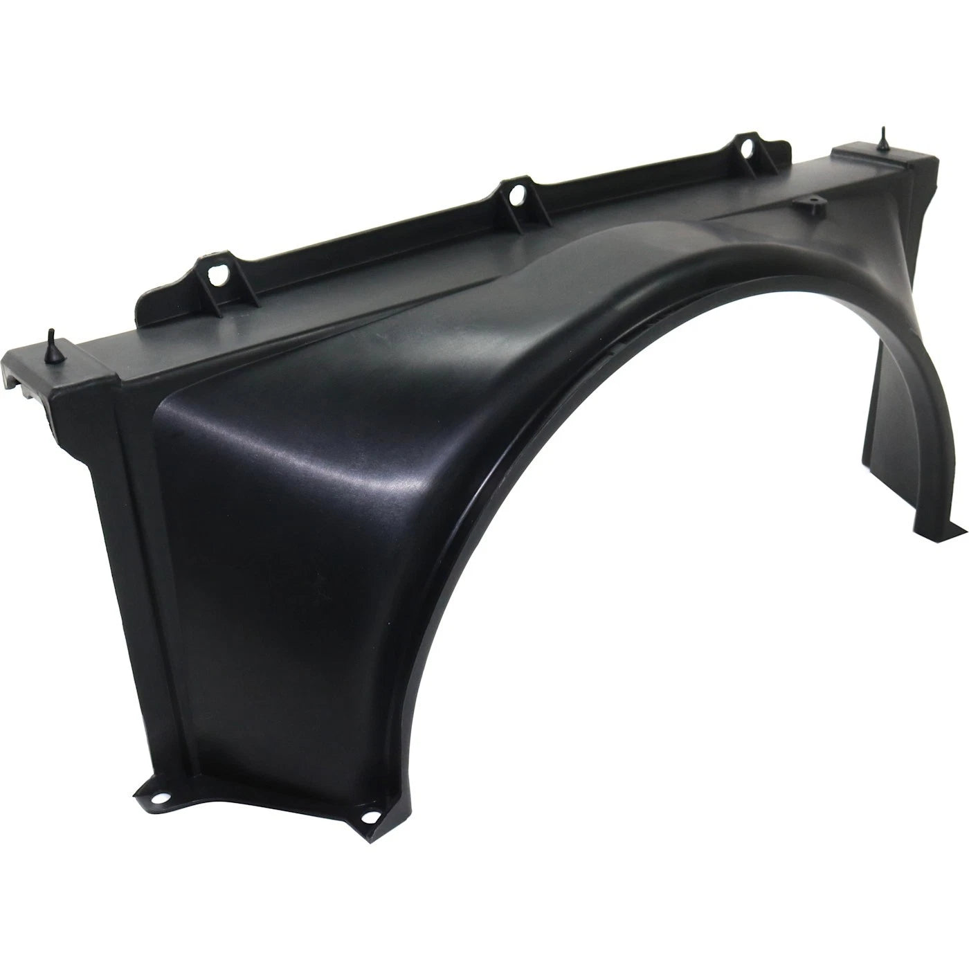 Set of 2 Upper and Lower Fan Shrouds for Chevrolet S10, GMC S15