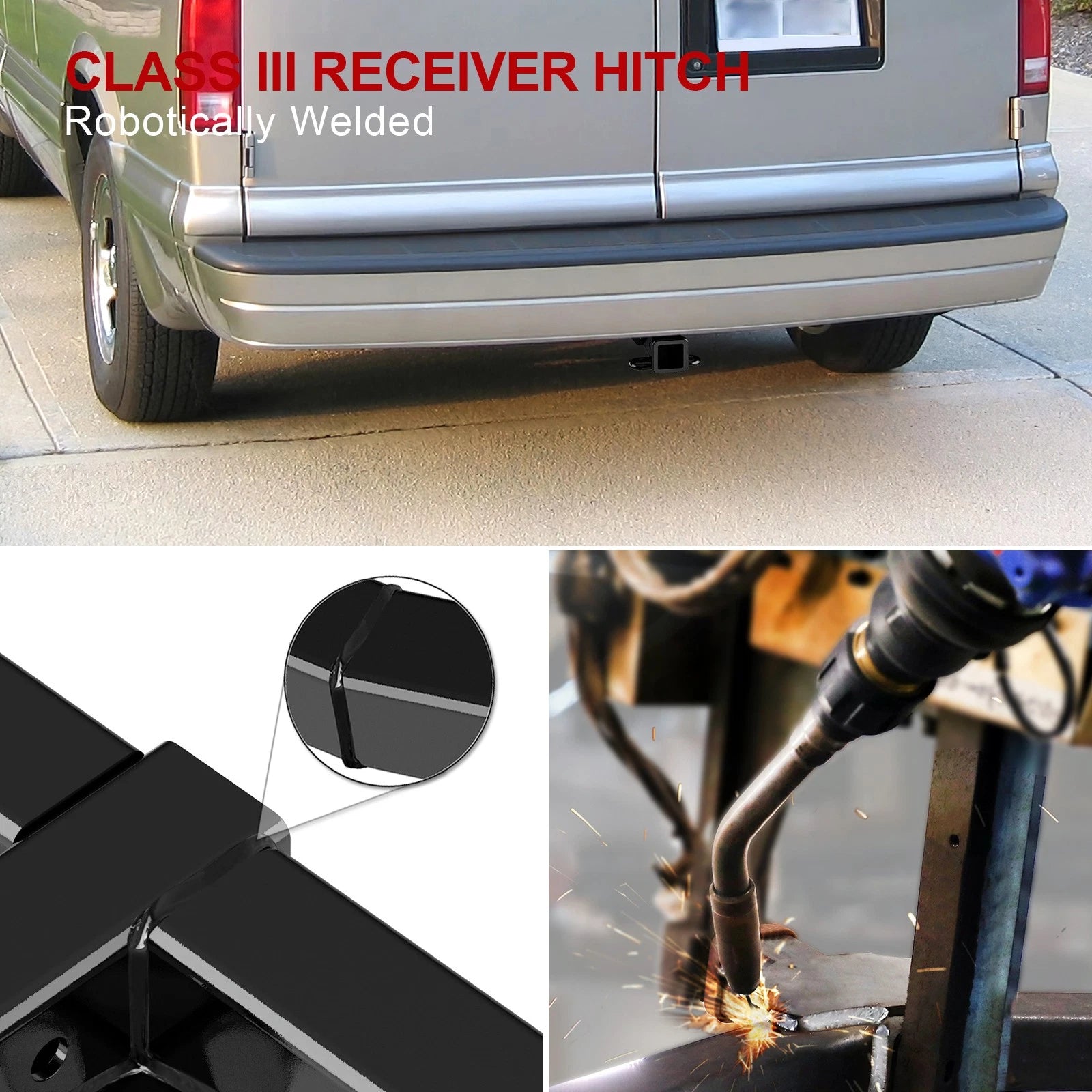 Trailer Hitch Receiver for Chevy Astro GMC Safari (1985-2005)