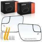 2X Heated Power Mirror Glass for Ford Explorer (2011–2019) SUV