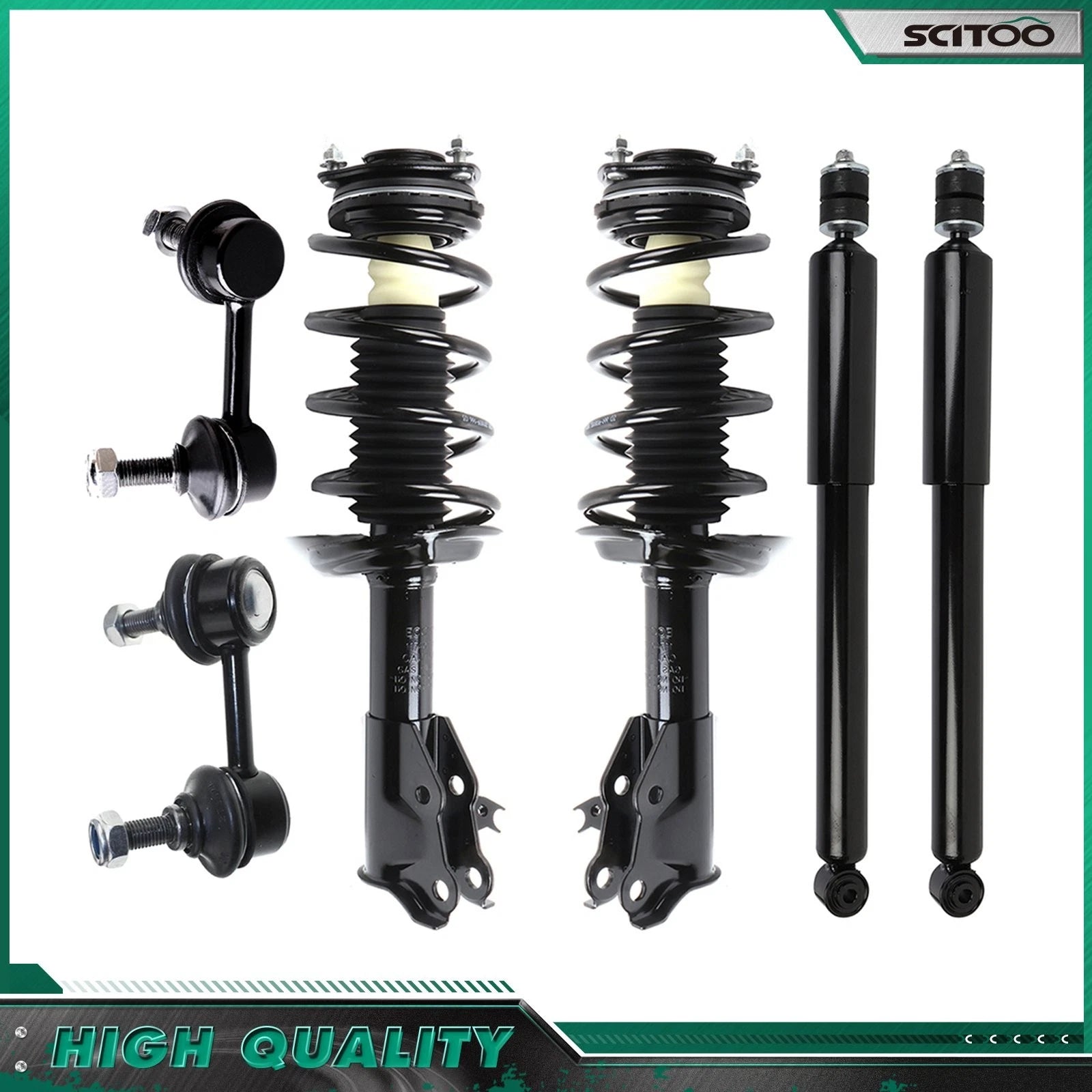 Front Struts, Rear Shock Absorbers, Sway Bars for Honda Civic, Acura CSX (2006–2011)