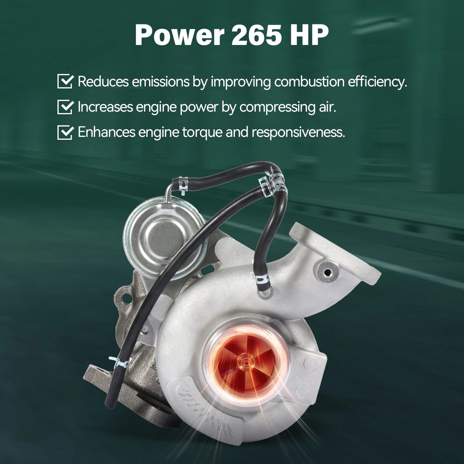 Turbocharger 14411AA710 for Subaru Impreza (2009–2010) EJ255 Engine