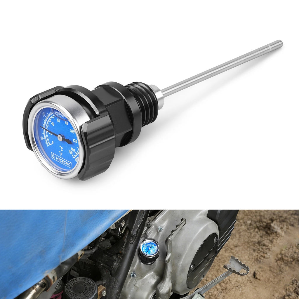 NICECNC Oil Dipstick with Temperature Gauge for Yamaha Banshee 350 (1987–Present)