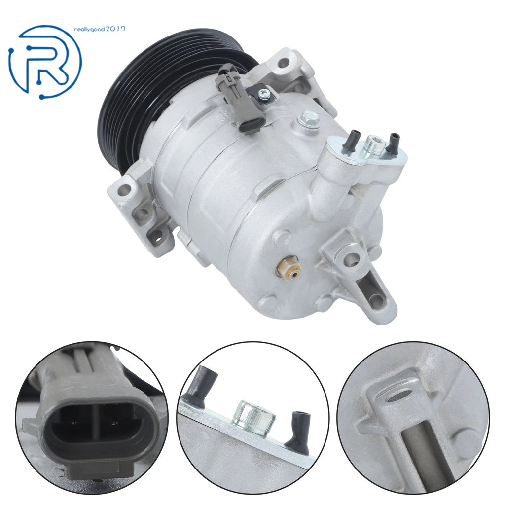 12V AC Compressor PAG 46 68680 for Chevrolet Equinox GMC Terrain (2010–2011)
