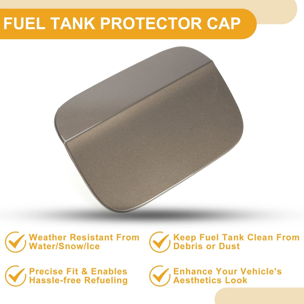 Fuel Tank Door Cap for Volkswagen Passat (2011–2018) - Gold Tone