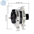 1PC 11508 Alternator 140A 12V 6-Groove for Cadillac CTS (2010–2014)