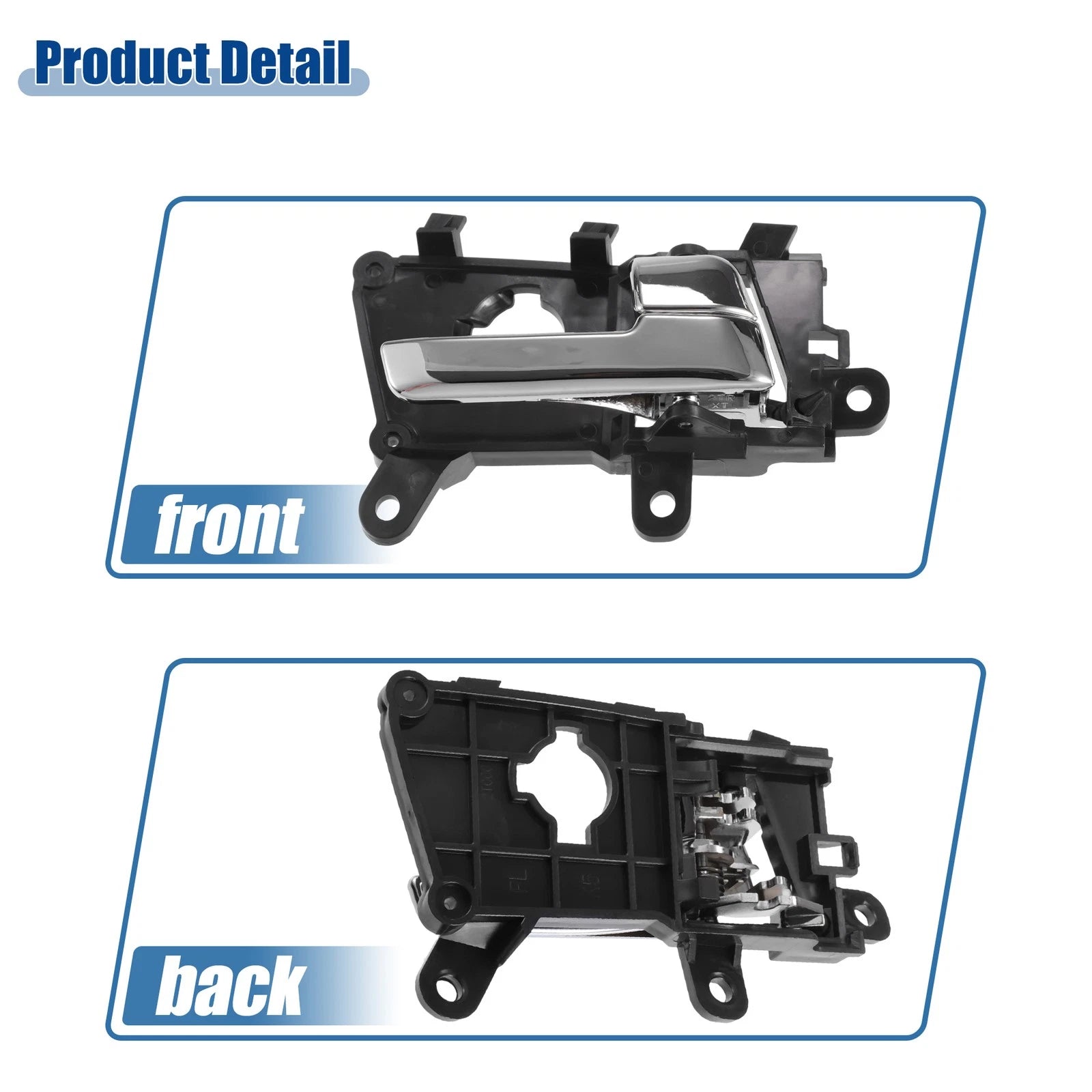 Set of 2 Front Left Right Door Handles for Kia Optima (2011–2013) No. 826102T000