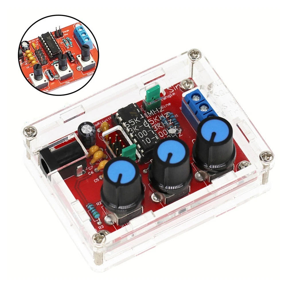 Signal Generator for DIY Projects, Adjustable Frequency up to 1MHz
