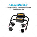 2X H4 LED Headlight Canbus Decoder Resistor for Suitable (2002–2019)