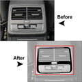 Rear Air Vent Outlet Panel Cover Trim for Audi A4 B9 S4 RS4 A5 S5 (2017-2023)