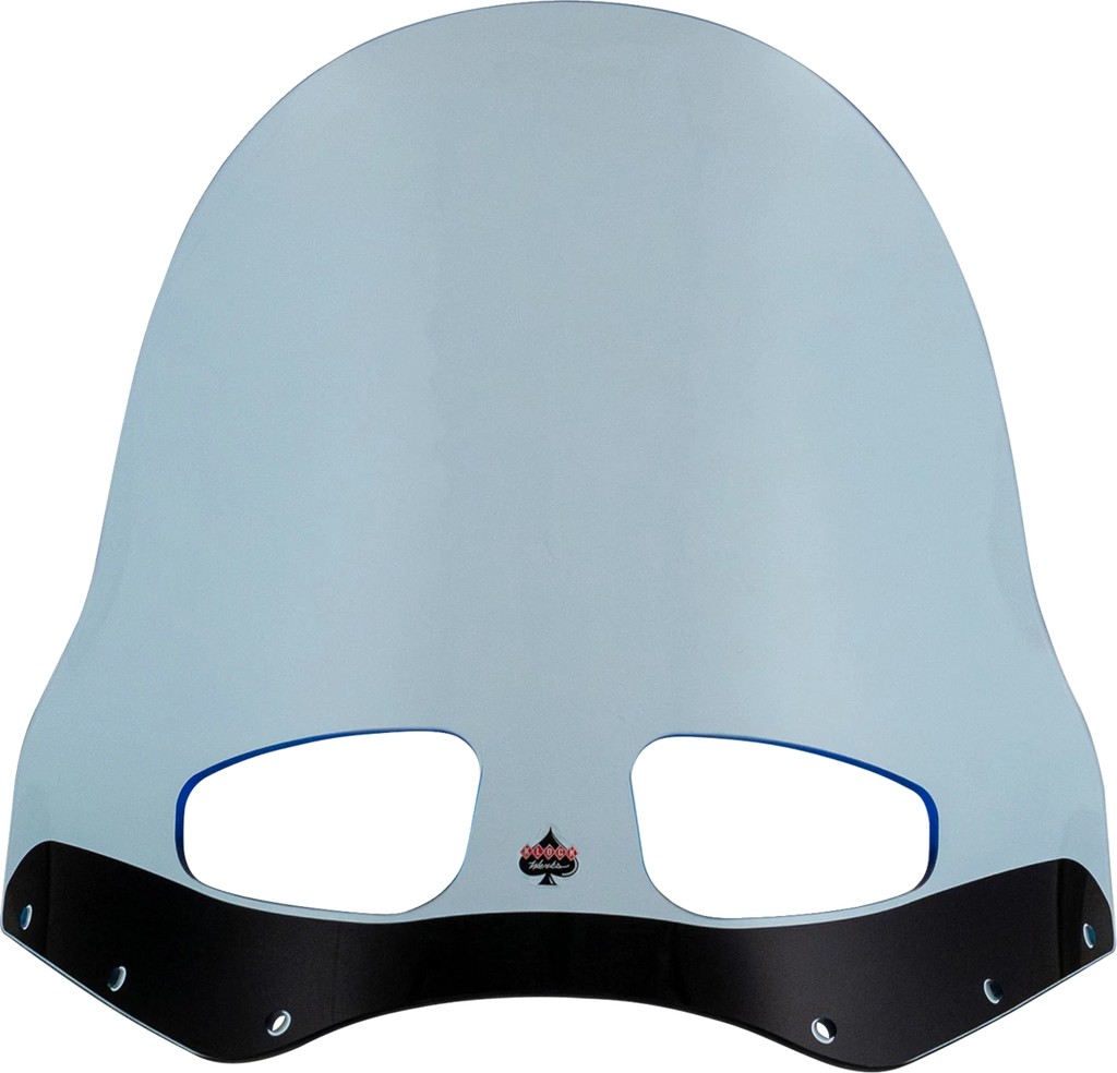 Klock Werks Ice Flare Windshield for Road Warrior Fairing (15", Blue Ice)