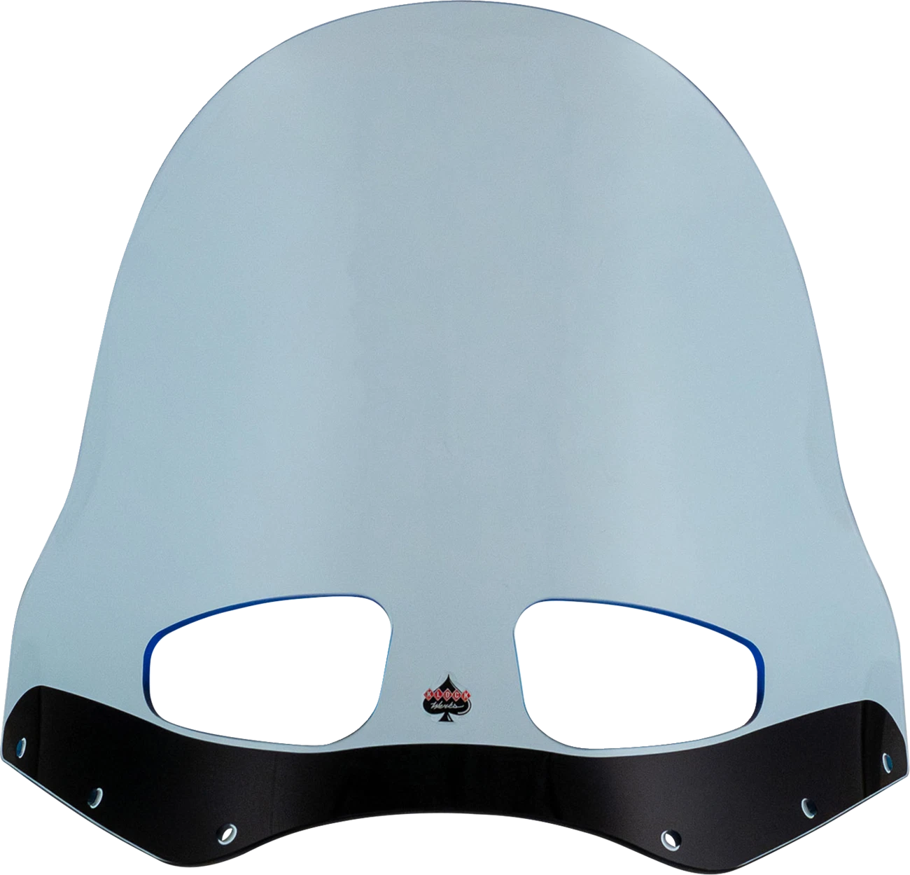 Klock Werks Ice Flare Windshield for Road Warrior Fairing (15", Blue Ice)