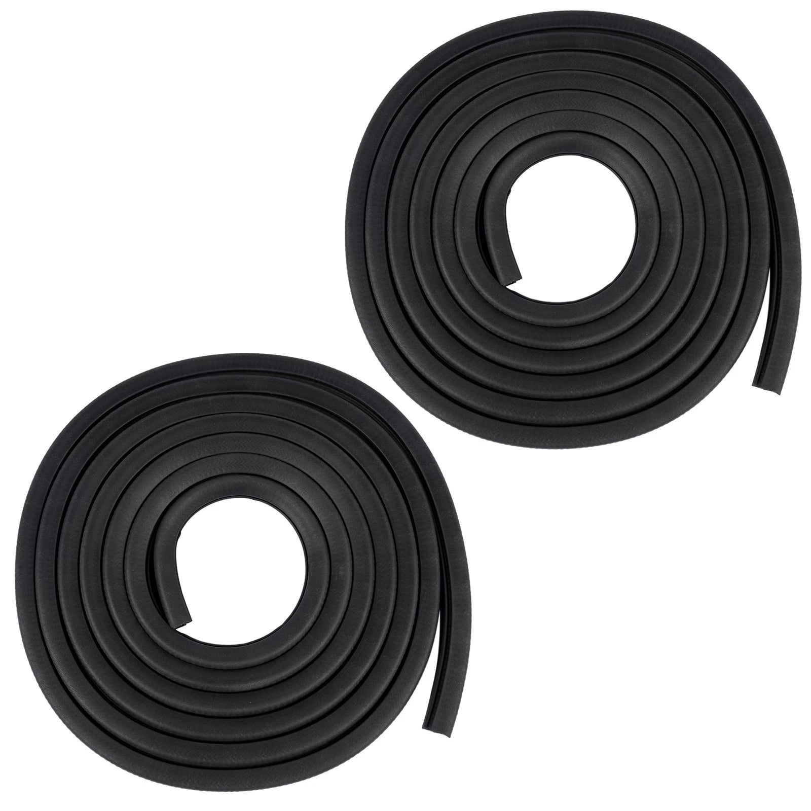 Pair Front Door Weatherstrip Seal for Chevy Silverado GMC Sierra 1500 2500 3500 (2007–2018)
