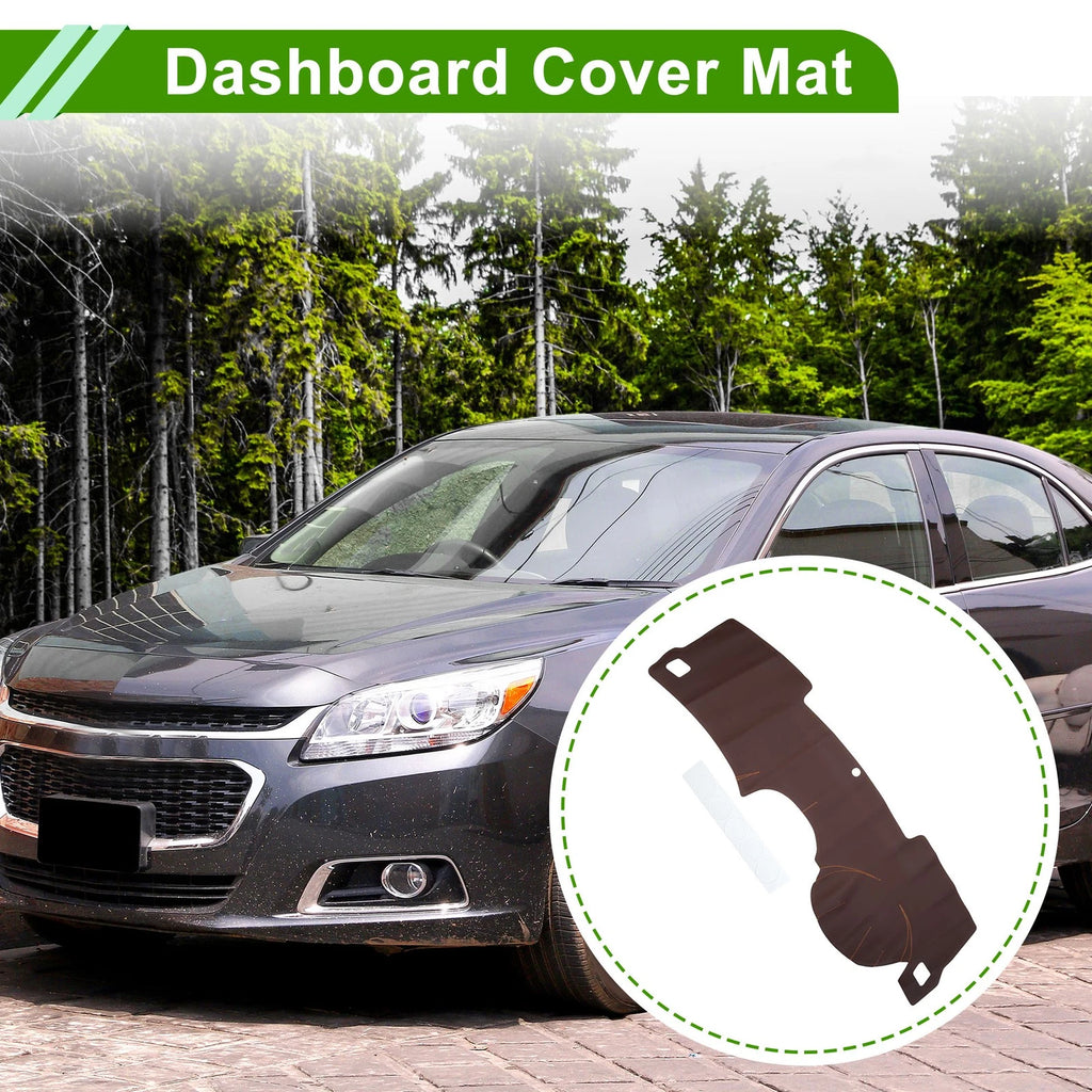 Dashboard Cover Mat for Chevrolet Malibu (2012–2015) Brown