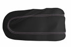 Leather Console Lid Cover for VW Jetta Golf MK4 (1999–2004) Pink Stitch