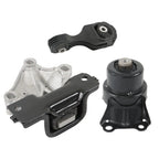 Set of 3 Engine & Transmission Mounts for Honda Fit City (2014-2020)