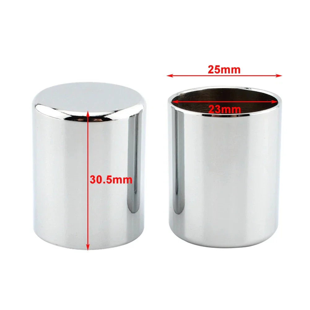 Black Docking Hardware Point Cover for Harley Sportster XL883, Touring, Road King