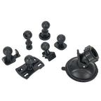 Suction Cup Mount for Dash Cam Holder with 6 Adapters for Vehicle