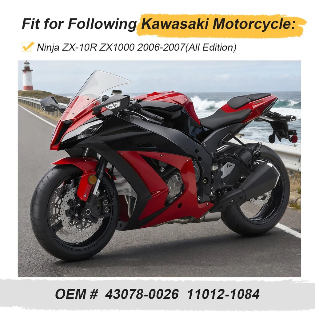 Coolant Radiator Overflow Tank for Kawasaki Ninja ZX-10R (2006–2007)