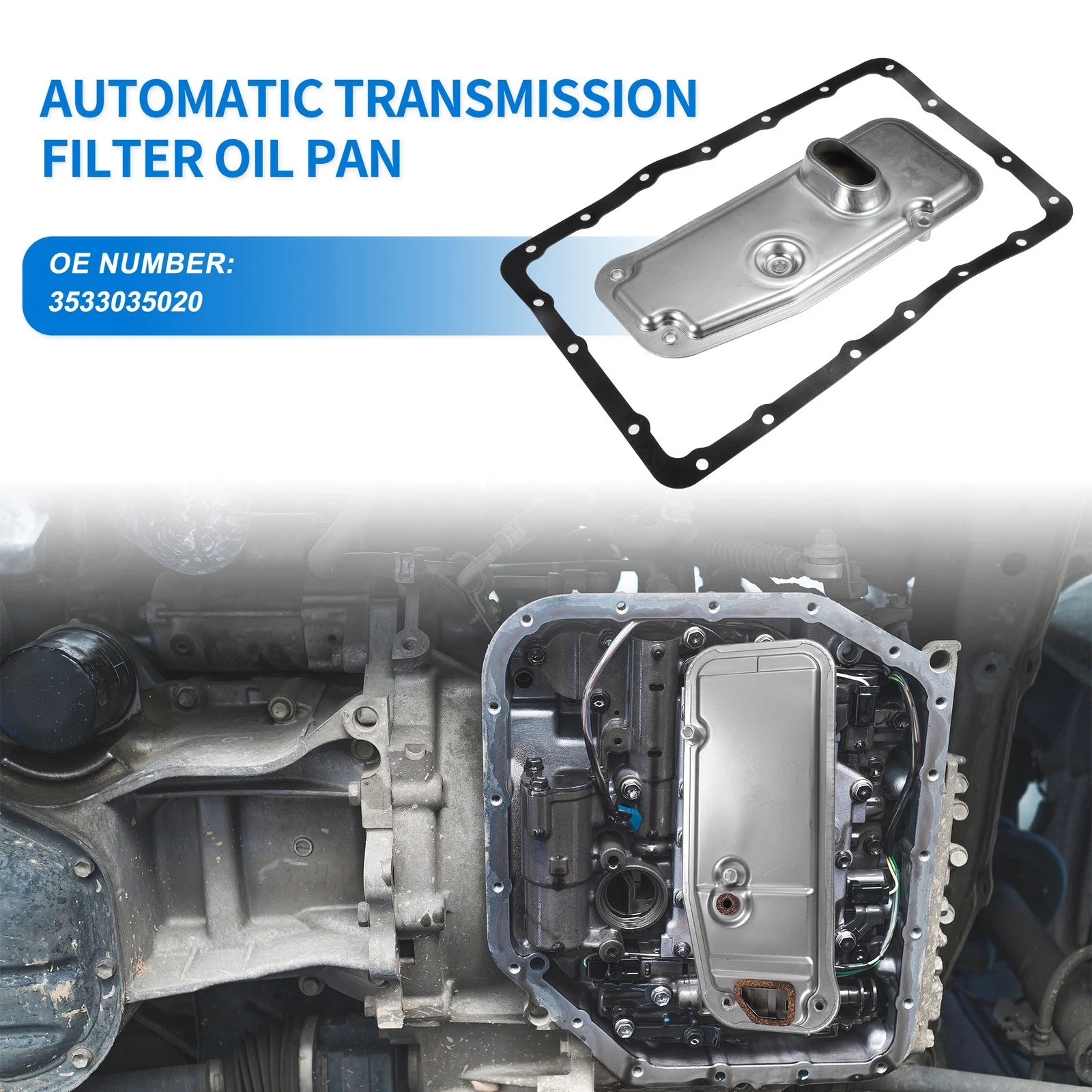 A340F Transmission Filter Oil Pan Gasket Kit for Toyota (No. 3533035020)