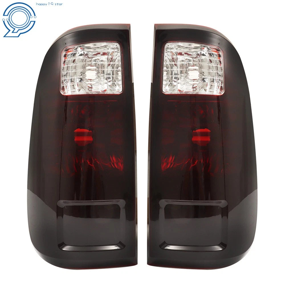 Set of 2 Smoke Tail Lights for Ford F-250 F-350 F-450 F-550 (2008–2016)