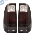 Set of 2 Smoke Tail Lights for Ford F-250 F-350 F-450 F-550 (2008–2016)