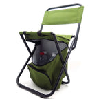 Fishing Chair with Ice Bag for Portable Use (Water Resistant)