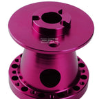 Purple Aluminum Steering Wheel Hub Adaptor for Mitsubishi Eclipse/Lancer (1G 2G)