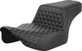 SADDLEMEN Step-Up Seat for Harley-Davidson Touring (Extended Reach)