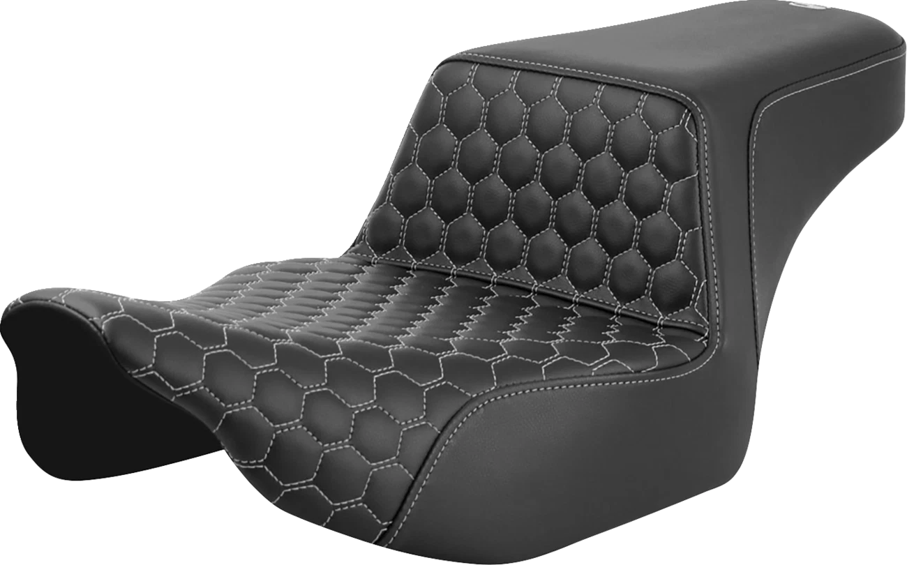 SADDLEMEN Step-Up Seat for Harley-Davidson Touring (Extended Reach)