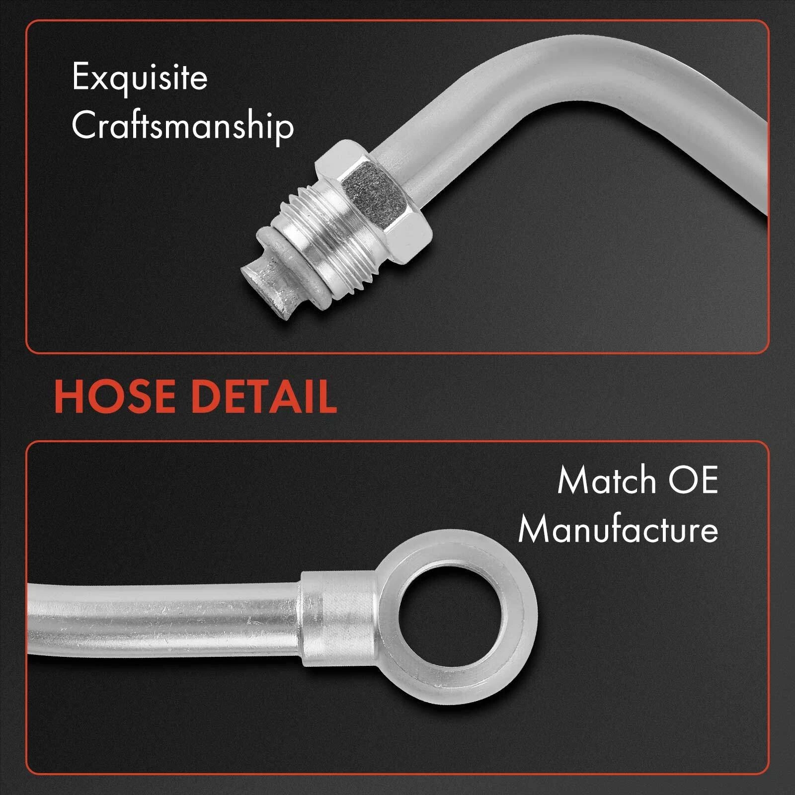 Power Steering Pressure Line Hose for BMW E39 528i (1997–1998)