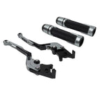 Extendable Brake Clutch Lever Grip Set for Yamaha YZF R1 R1M (2015-2023)