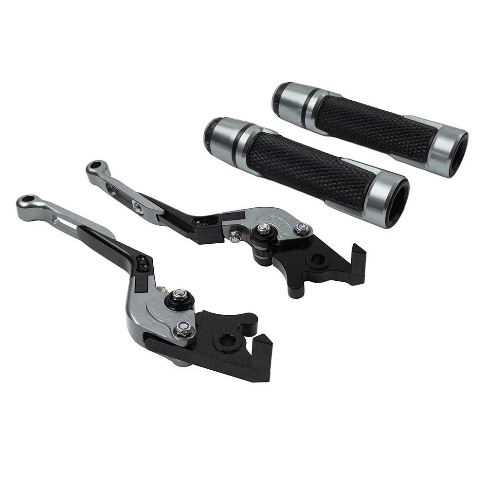 Extendable Brake Clutch Lever Grip Set for Yamaha YZF R1 R1M (2015-2023)
